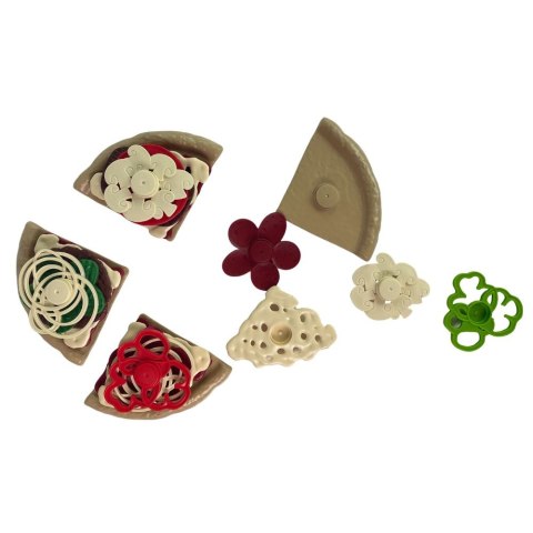 Artykuły kuchenne Zestaw Pizza Dodatki Kuchnia Jedzenie Do Zabawy Lean (9962)