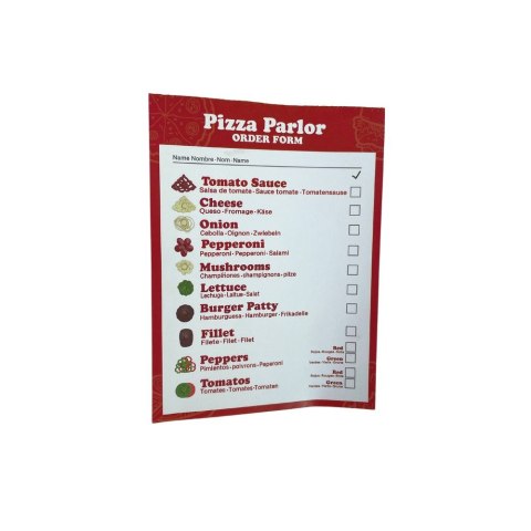 Artykuły kuchenne Zestaw Pizza Dodatki Kuchnia Jedzenie Do Zabawy Lean (9962)