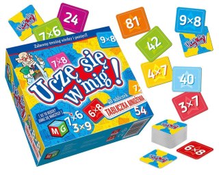 Gra edukacyjna TABLICZKA MNOŻENIA - UCZĘ SIĘ W MIG Multigra