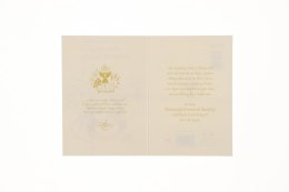 Kartka składana Laurka C6 komunia C6 [mm:] 114x162 Pol-mak