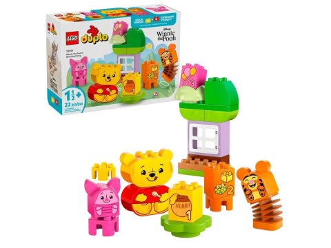 Klocki konstrukcyjne Duplo Przyjęcie urodzinowe Kubusia Puchatka Lego (10457)