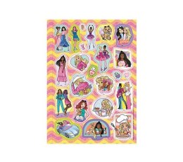 Książka dla dzieci Barbie™. Megakolorowanka. Brokatowe naklejki Ameet (KOLB 1101)