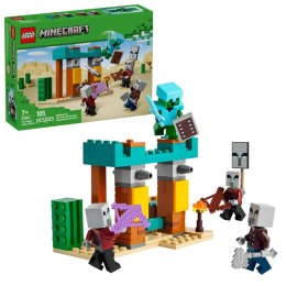Klocki konstrukcyjne Minecraft Pustynny patrol złosadników Lego (21267)