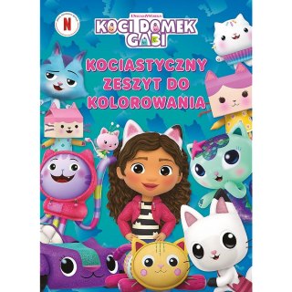 Kolorowanka Gabby Koci Domek Gabi. Kociastyczny zeszyt do kolorowania Trefl (Ks79791)