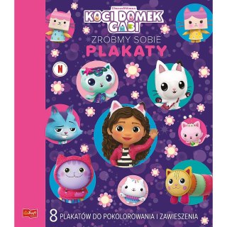 Kolorowanka Gabby Koci Domek Gabi. Zróbmy sobie plakaty Trefl (Ks79794)