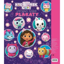 Kolorowanka Gabby Koci Domek Gabi. Zróbmy sobie plakaty Trefl (Ks79794)