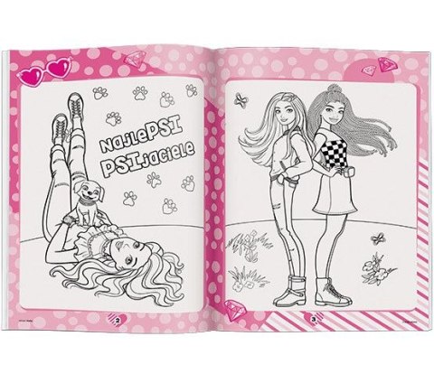 Książka dla dzieci Barbie™. Koloruję! Ameet (FB 1102)