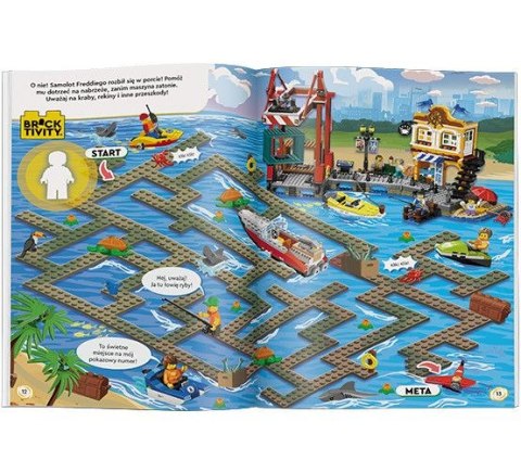 Książka dla dzieci LEGO® City. Startujemy! Ameet (LNC 6032)