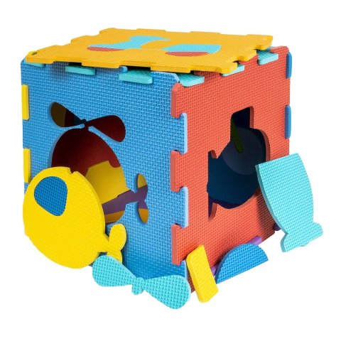 Mata dla malucha piankowa pojazdy, 29x29cm Smily Play (SP84356)