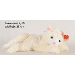 Pluszak Kotek Kremowy Leżący Średni [mm:] 280 Deef (3493)