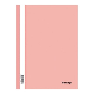 Skoroszyt A4 różowy polipropylen PP 180mic. Berlingo (300427)