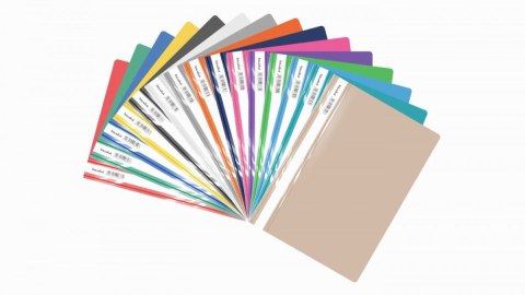 Skoroszyt ECOnomy A4 czerwony polipropylen PP Biurfol (STP-01-01)