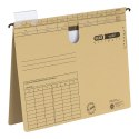 Skoroszyt Vertic Ultimate wiszący A4 brązowy karton 230g Elba (100081039)
