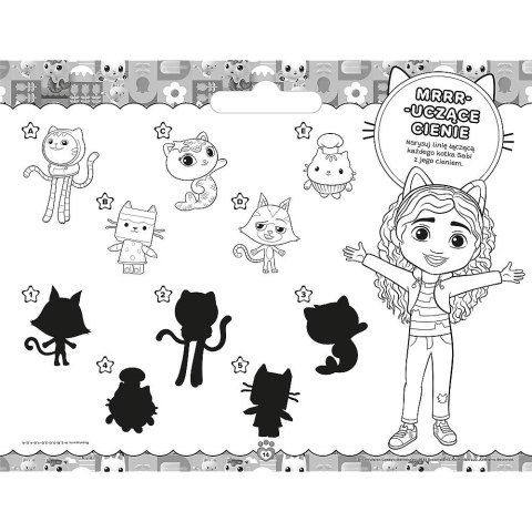 Wydrapywanka Koci Domek Gab Gigantyczny notes z zadaniami Trefl (Ks97610)