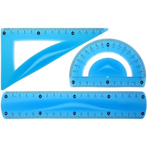 Komplet geometryczny 3 el. Tetis (BL010-PK)