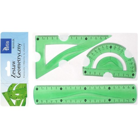 Komplet geometryczny 3 el. Tetis (BL010-PK)