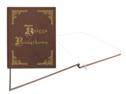 Kronika Warta KSIĘGA PAMIĄTKOWA - beżowy 100k. 255mm x 320mm (319-033)