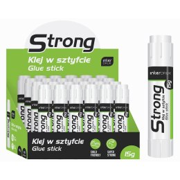 Klej w sztyfcie STRONG 15g Interdruk (IKLSZ15ST)