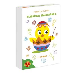 Książeczka edukacyjna kurczak wielkanocny paskowe malowanki Alexander