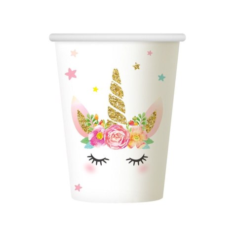 Kubek jednorazowy Jednorożec 266ml/6 szt. papier 266ml Godan (PF-KPJE)