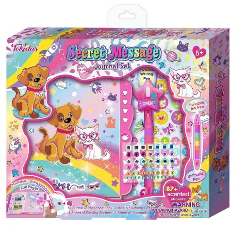 Pamiętnik sekretny, pies i kotek Norimpex (NO-2000676)