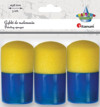 Pędzel Craft-Fun Series gąbka do malowania 3,8cm Titanum (20CH0522-1)