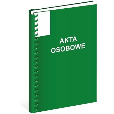 Teczka do akt osobowych A4 mix karton Interdruk (TEAKOS02CZE)