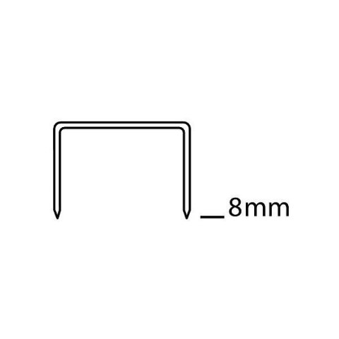 Zszywki 26/8 26/8 1000 szt Novus
