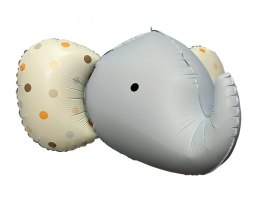 Balon foliowy Słoń 3D, szary matowy, 63x50 cm Godan (BF-HSSM)