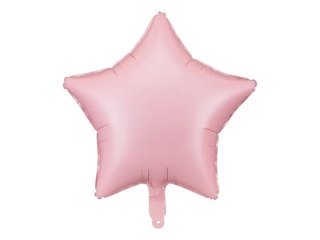 Balon foliowy gwiazda różowa, 49cm 19cal Partydeco (FB3T-081)