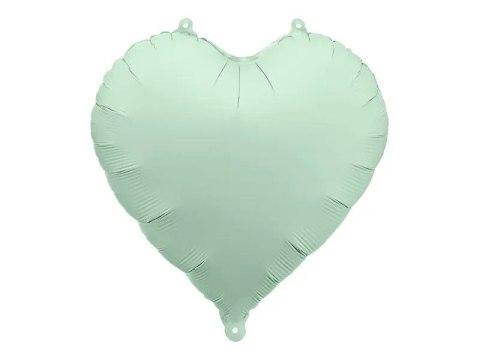 Balon foliowy serce zieleń, 45cm 18cal Partydeco (FB9T-012)