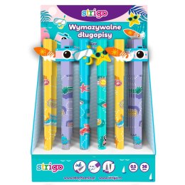 Długopis Strigo HOLIDAYS 5902315577589 niebieski 0,5mm (SSC195)