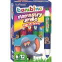 Flamaster Jumbo Dwustronny 12 kol. St.Majewski