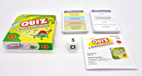 Gra edukacyjna QUIZ O DINOZAURACH Alexander