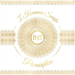 Kartka składana KARNET KW WZ KOMUNIA HOSTIA kw Henry (5905701482191)