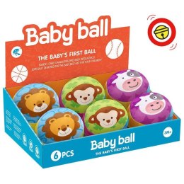 Piłka miękka tekstylny z dzwonkiem Trifox (A-0886)