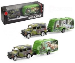 Samochód Norimpex terenowy z przyczepą do transportu dinozaurów (NO-2001122)
