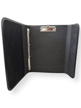 Teczka konferencyjna Typ B A4 czarny ekoskóra Majewski Ryszard (TKFB)