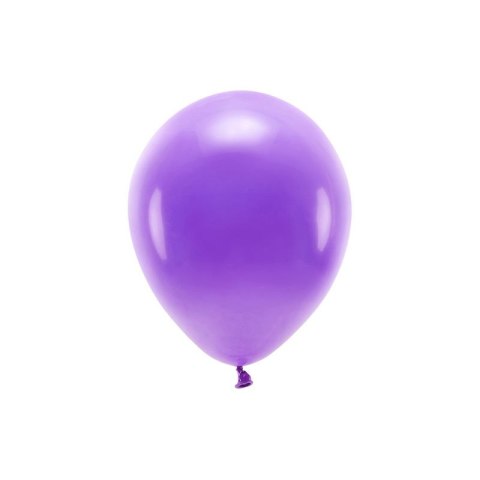 Balon gumowy Pastel Eco Balloons fioletowy 260mm Partydeco (ECO26P-014)