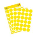 Etykieta do oznaczania żółta kropki 18mm żółty [mm:] 18 Zweckform (3007)