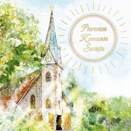 Kartka składana KARNET KW WZ KOMUNIA kw Henry (5905701482436)