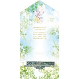 Kartka składana Karnet A5 KOMUNIA KOPERTA KOSCIÓLEK Z DZIECMI A5 Henry (5905701482184)