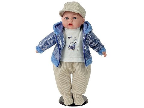 Lalka bobas z polskim głosem, śpiewa i mówi po polsku; PVC [mm:] 450 Adar (605602)