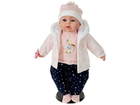 Lalka bobas z polskim głosem, śpiewa i mówi po polsku; PVC [mm:] 450 Adar (605626)