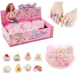 Pierścionek zestaw 12 szt. Trifox (A-0035)