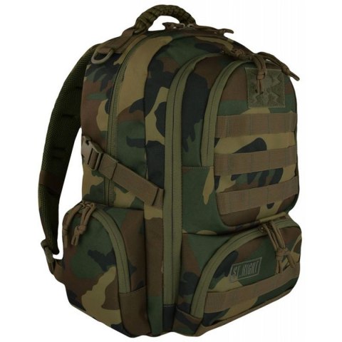 Plecak Woodland Camo military PLECAK szkolny St.Right (BP34)