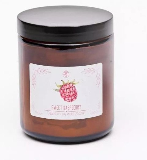 Świeczka ozdobna Smell me Sweet Raspberry 250ml Pavoncella (5906492907276)