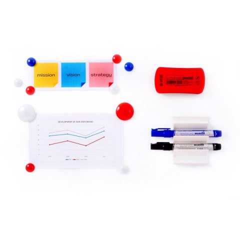 Tablica magnetyczna rama aluminiowa [mm:] 1800x1000 Dom Korkowy (TM1810)