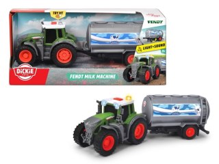 Traktor z przyczepą na mleko 26cm Dickie (373-4000)