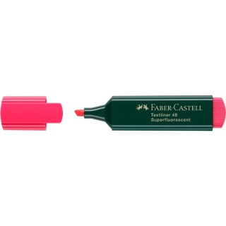 Zakreślacz 48 Faber-Castell 1-5mm czerwony